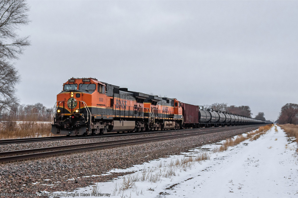 BNSF 1000 EAST